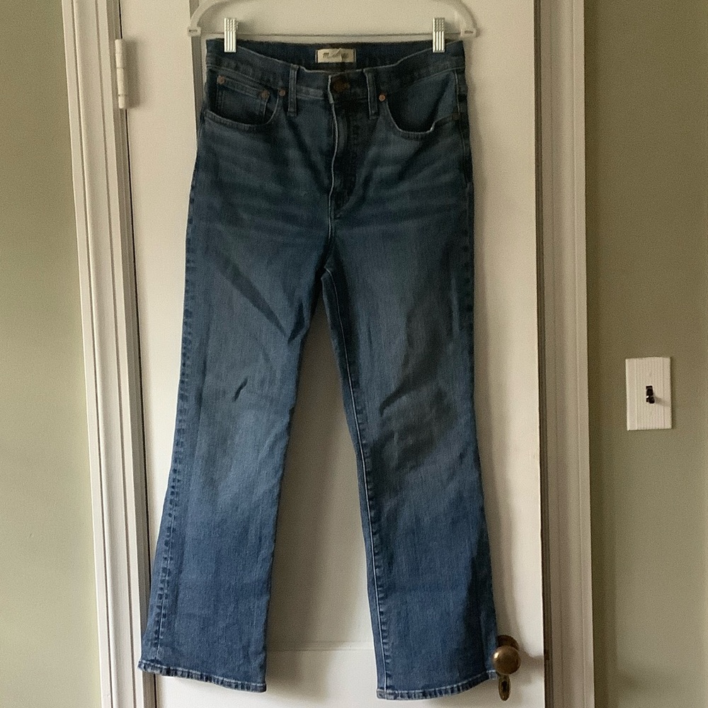 Madewell Cali Demi-Boot Jeans size 28